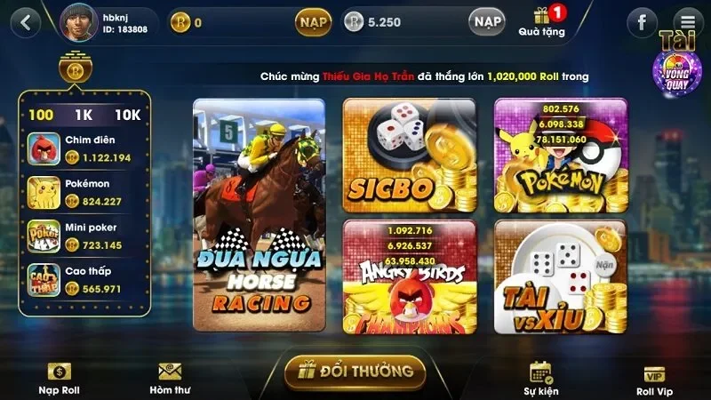 Chiến thuật giữ chân người chơi của app tài xỉu